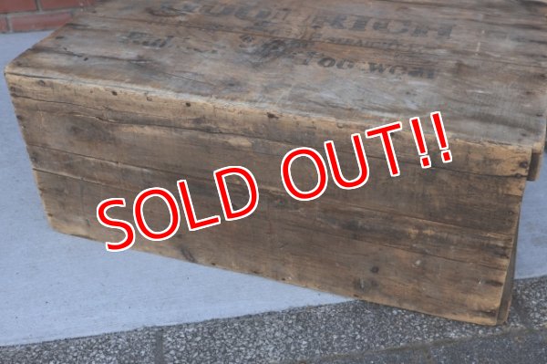 画像10: dp-260204-58 GOODRICH Rubber Footwear 1930's-1940's  Wood Box