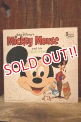 画像: ct-251201-38 Walt Disney's Mickey Mouse and his FRIENDS 1968 LP Record