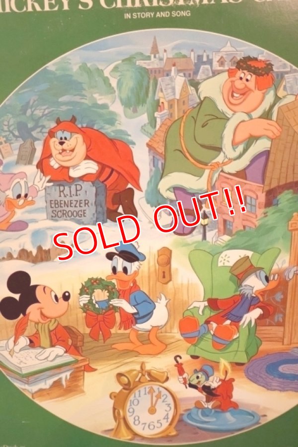 画像8: ct-251201-36 Walt Disney MICKEY'S CHRISTMAS CAROL 1982 LP Record