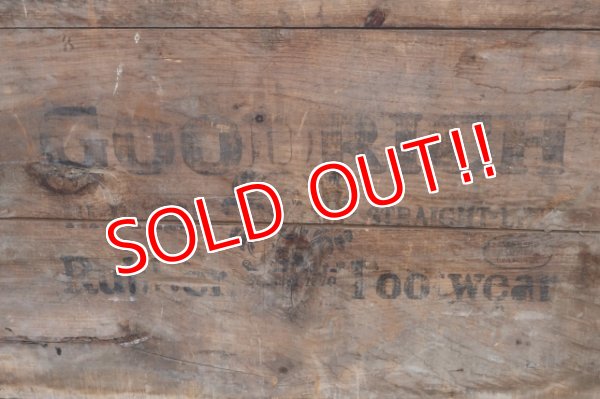 画像5: dp-260204-58 GOODRICH Rubber Footwear 1930's-1940's  Wood Box