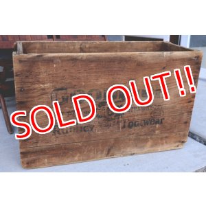 画像: dp-260204-58 GOODRICH Rubber Footwear 1930's-1940's Wood Box