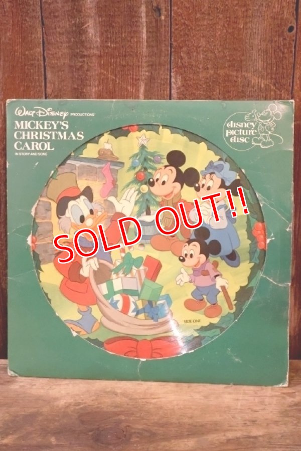 画像1: ct-251201-36 Walt Disney MICKEY'S CHRISTMAS CAROL 1982 LP Record