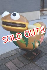 画像: ct-260204-01 McDonald's Playland 1970's Setmakers Ride-on Seat "Hamburger"