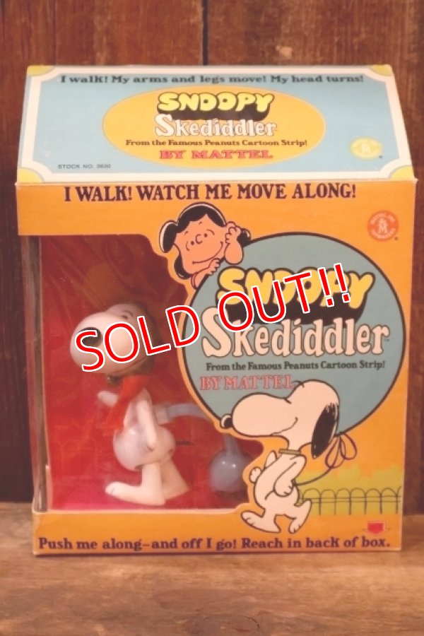 画像1: ct-251201-51 Snoopy / MATTEL 1960's Skediddler (Box)