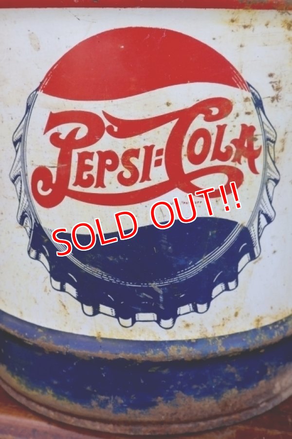 画像2: dp-260204-56 PEPSI:COLA 1940's 10 GALLONS SYRUP CAN