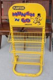 画像1: dp-260204-30 PLANTERS / MR.PEANUT 1980's〜"MUNCH 'N GO" METAL RACK