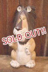 画像: ct-251201-29 Tawny Scrawny Lion / PLAY PAL PLASTIC 1970's Coin Bank