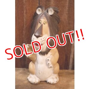 画像: ct-251201-29 Tawny Scrawny Lion / PLAY PAL PLASTIC 1970's Coin Bank