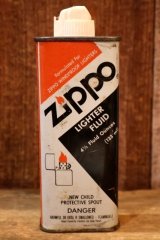 画像: dp-251008-87 Zippo 1980's LIGHTER FLUID 4 1/2 FL.OZ. CAN