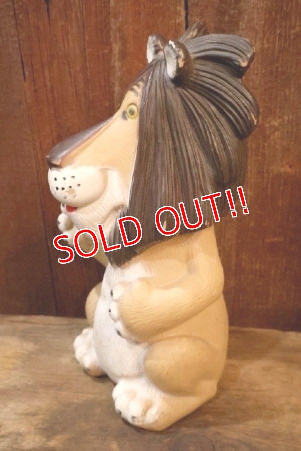 画像6: ct-251201-29 Tawny Scrawny Lion / PLAY PAL PLASTIC 1970's Coin Bank