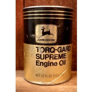画像: dp260204-116 JOHN DEER TORQ-GARD SUPREME Engine Oil ONE U.S. QUART CAN