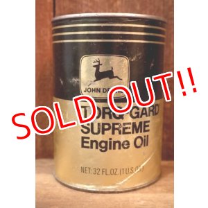 画像: dp260204-116 JOHN DEER TORQ-GARD SUPREME Engine Oil ONE U.S. QUART CAN
