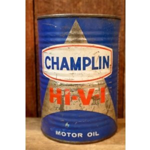 画像: dp-260204-114 CHAMPLIN HI-V-I MORTOR OIL ONE U.S. QUART CAN