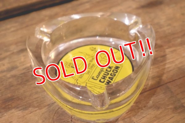 画像3: dp-260204-60 Campus CHUCK WAGON VINTAGE GLASS ASHTRAY