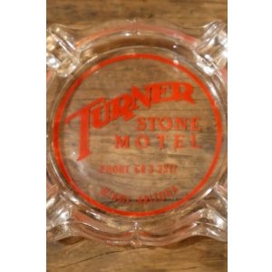 画像: dp-260204-60 TURNER STONE MOTEL VINTAGE GLASS ASHTRAY