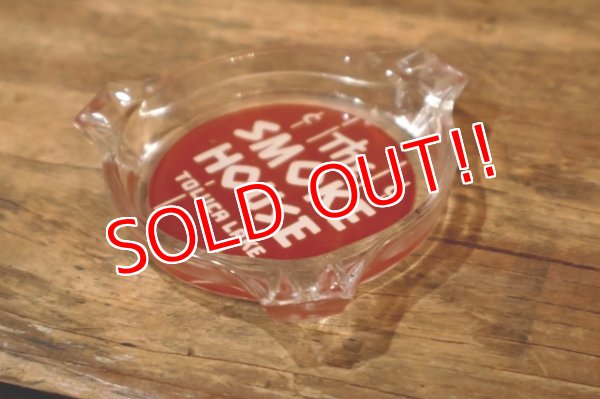 画像3: dp-260204-60 The SMOKE HOUSE VINTAGE GLASS ASHTRAY