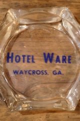 画像: dp-260204-60 HOTEL WARE VINTAGE GLASS ASHTRAY
