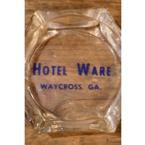 画像: dp-260204-60 HOTEL WARE VINTAGE GLASS ASHTRAY
