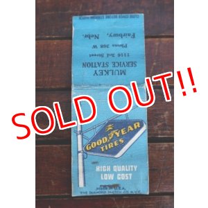 画像: dp-260204-120 GOODYEAR TIRES 1940's-1950's Matchbook