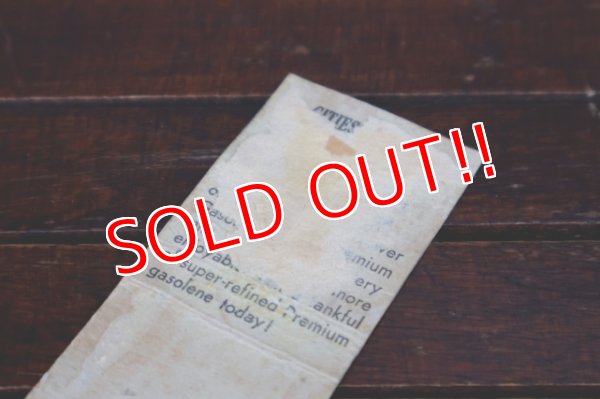 画像5: dp-260204-120 CITIES SERVIVE PREMIUM GASOLENE 1950's Matchbook