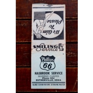 画像: dp-260204-120 Phillips 66 1950's Matchbook