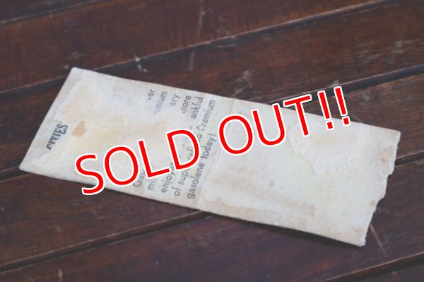 画像4: dp-260204-120 CITIES SERVIVE PREMIUM GASOLENE 1950's Matchbook