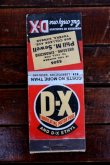 画像1: dp-260204-120 D-X LUBRICANT MOTOR FUEL 1940's Matchbook