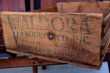 画像3: dp-260226-03 VALDORA PRODUCE CO., INC. Vintage Wood Crate Box