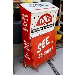 画像: 【店頭ピックのみ・発送不可】dp-260204-40 TRICO 1960's WIPER ARMS, BLADES & REFILLS CART CABINET