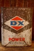 画像1: dp-260204-62 D-X POWER MOTOR OIL 1960's-1970's TWO U.S. GALLONS CAN