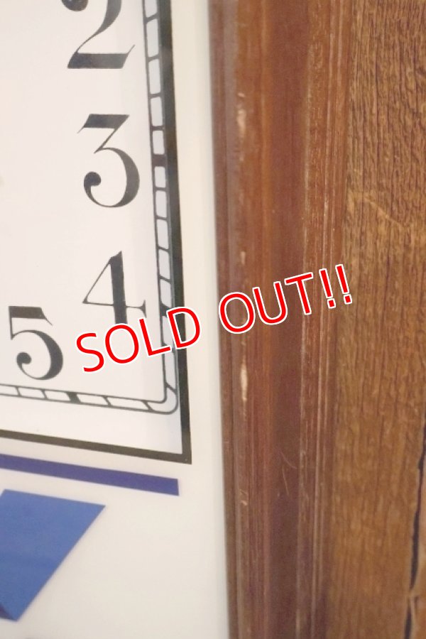 画像6: dp-260204-29 Valvoline 1990's Hanover Wall Clock