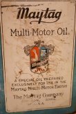画像2: dp-260204-91 Maytag 1950's Multi-Motor Oil ONE U.S. GALLON CAN