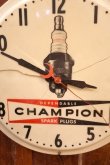 画像7: dp-260303-04 CHAMPION SPARK PLUGS 1960's Lighted Wall Clock