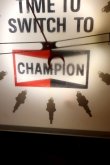 画像2: dp-260204-13 CHAMPION SPARK PLUGS 1970's Lighted Wall Clock