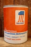 画像1: dp-260303-10 HARLEY-DAVIDSON 1970's AMF Pre-Luxe Grade Motorcycle Oil ONE U.S. QURAT CAN