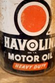 画像2: dp-260226-01 THE TEXAS COMPANY(TEXACO) 1950's-1960's HAVOLINE ONE U.S. QUART CAN
