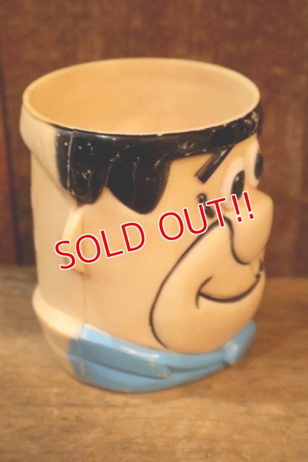画像4: ct-250618-07 Fred Flintstone / 1960's Plastic Mug