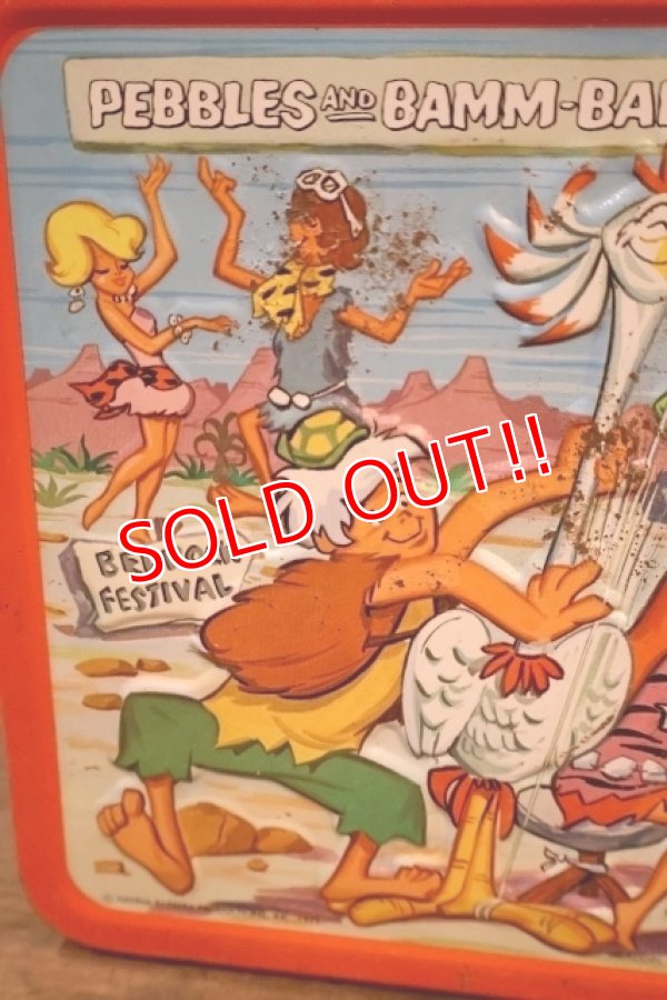 画像5: ct-251201-08 PEBBLES AND BAMM BAMM / ALADDIN 1971 Metal Lunch Box