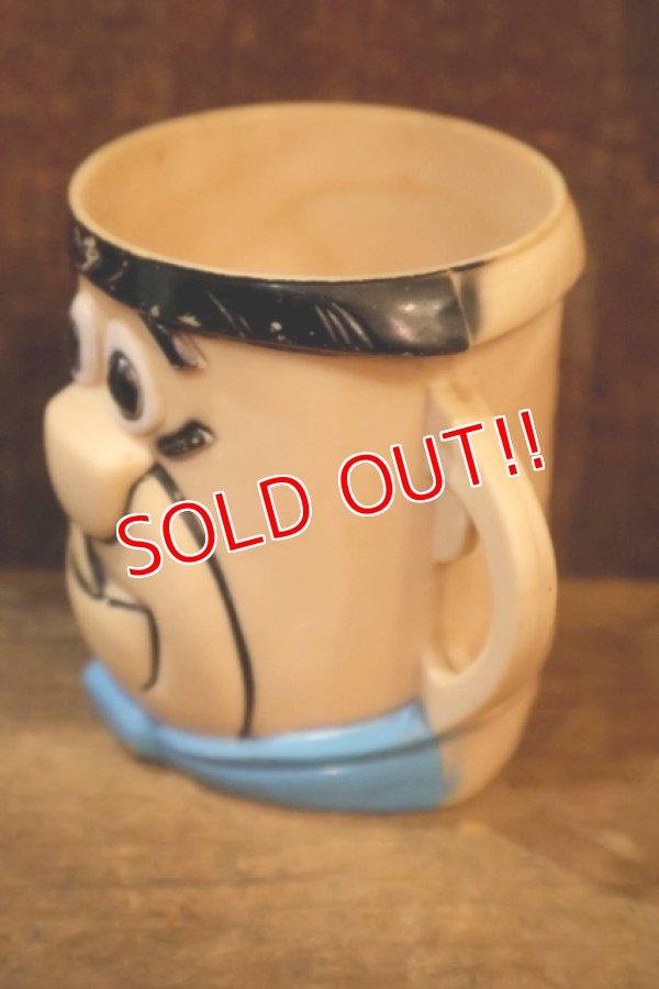 画像3: ct-250618-07 Fred Flintstone / 1960's Plastic Mug