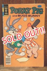 画像: ct-251201-07 PORKY PIG and BUGS BUNNY / GOLD KEY August 1978 Comic