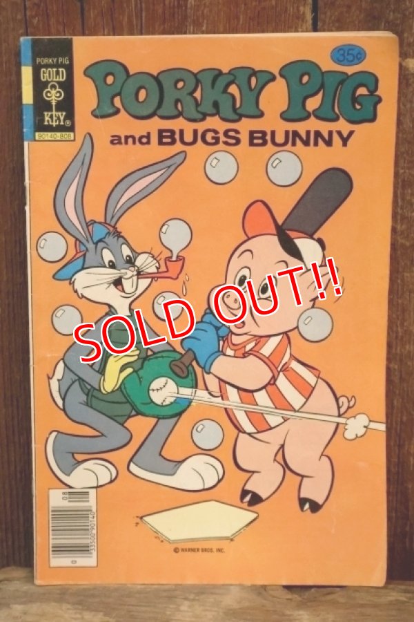 画像1: ct-251201-07 PORKY PIG and BUGS BUNNY / GOLD KEY August 1978 Comic