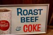 画像4: dp-260204-10 Coca-Cola "ROSAT BEEF & COKE" 1960's Poster