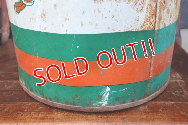 画像8: dp-260204-31 University of Miami / Miami Hurricanes 〜1980's Trash Garbage Waste Can