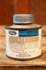 画像: dp-260204-42 Ford 1970's AE60 COLOR PATCH ENAMEL 3 FL.OZ. CAN "SILVER BLUE MET."