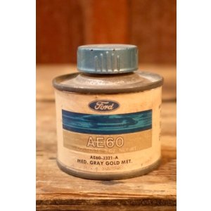 画像: dp-260204-42 Ford 1960's AE60 COLOR PATCH ENAMEL 3 FL.OZ. CAN "GRAY GOLD MET."