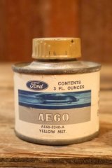 画像: dp-260204-42 Ford 1960's AE60 COLOR PATCH ENAMEL 3 FL.OZ. CAN "YELLOW MET."