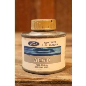 画像: dp-260204-42 Ford 1960's AE60 COLOR PATCH ENAMEL 3 FL.OZ. CAN "YELLOW MET."