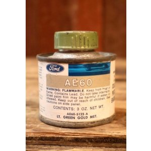 画像: dp-260204-42 Ford 1970's AE60 COLOR PATCH ENAMEL 3 FL.OZ. CAN "LT. GREEN GOLD MET."