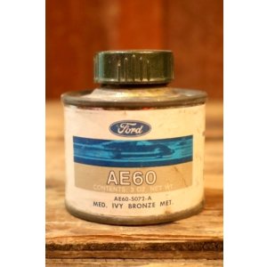 画像: dp-260204-42 Ford 1960's AE60 COLOR PATCH ENAMEL 3 FL.OZ. CAN "MED. IVY BRONZE MET."