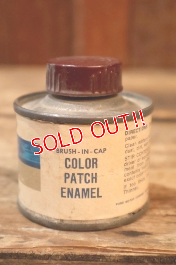 画像2: dp-260204-42 Ford 1960's AE60 COLOR PATCH ENAMEL 3 FL.OZ. CAN "MAROON MET."